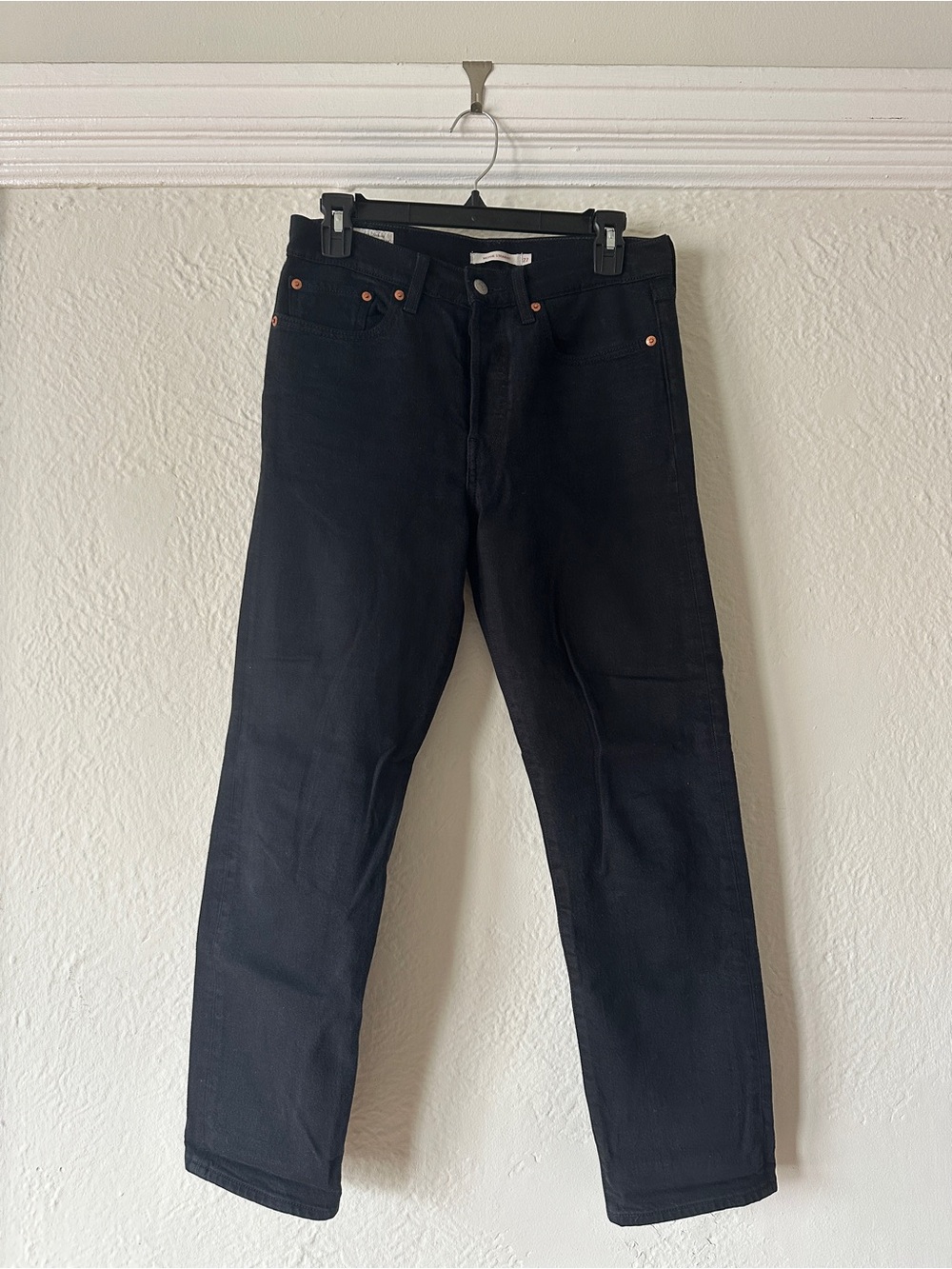 Levi's Women’s Black Wedgie Straight Jeans